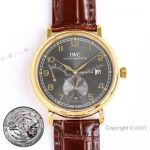 Swiss Grade Copy IWC Portofino 8 Days Power Reserve Watch Gold and Gray